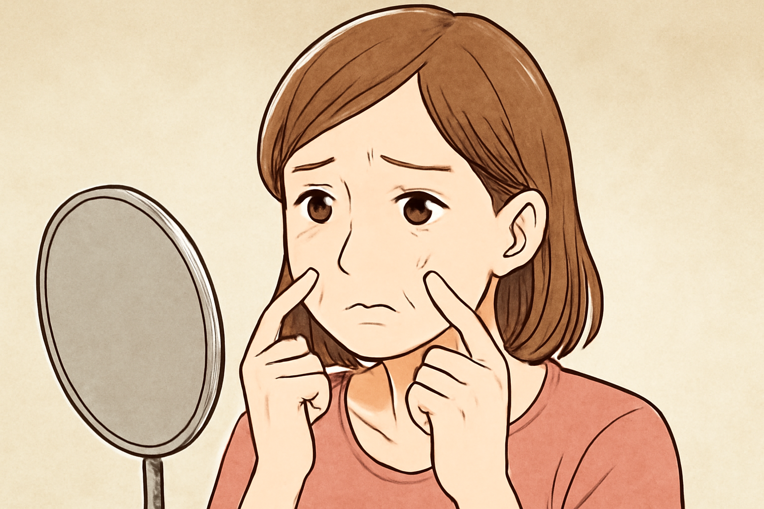 ほうれい線　ケアで本当に改善できるの？