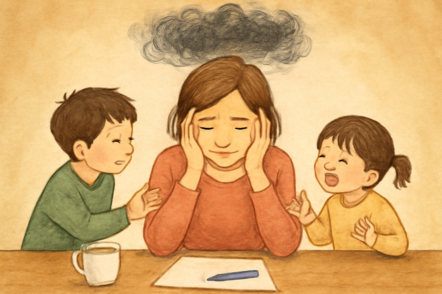 子育てのストレスを解消するには？