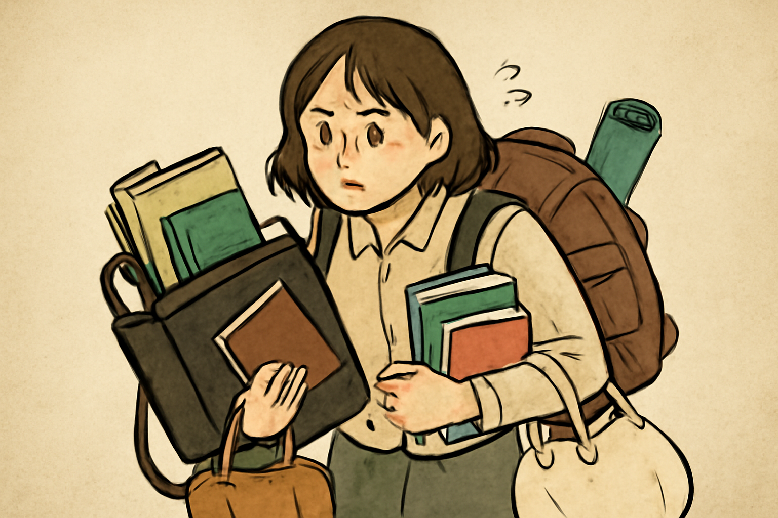 1.	持ち物が多い人に共通する5つの特徴とは？