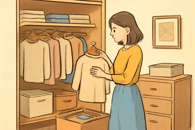 クローゼットをスッキリさせる持ち物整理の手順とは？快適な生活環境を！