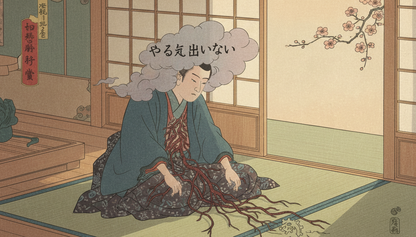 意欲が低下してしまう根本的な原因とメカニズム