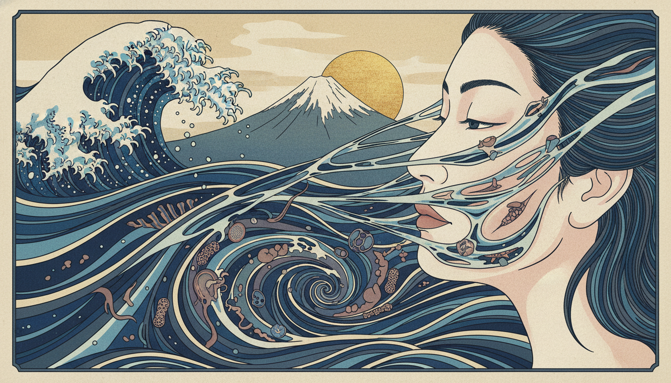 顔のたるみが引き起こされる複雑なメカニズムと根本的な原因