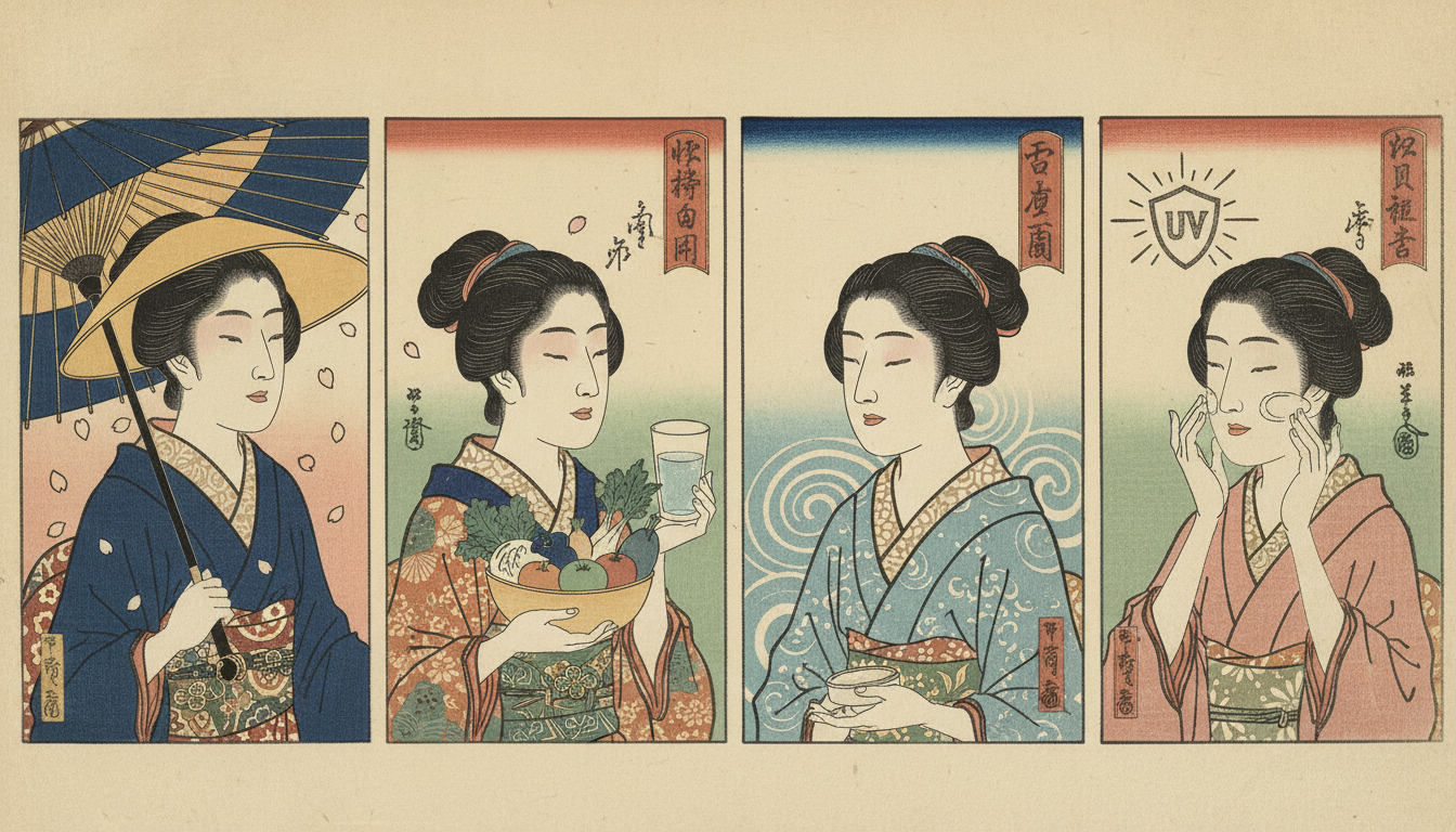 シミを防ぐための4つの基本原則