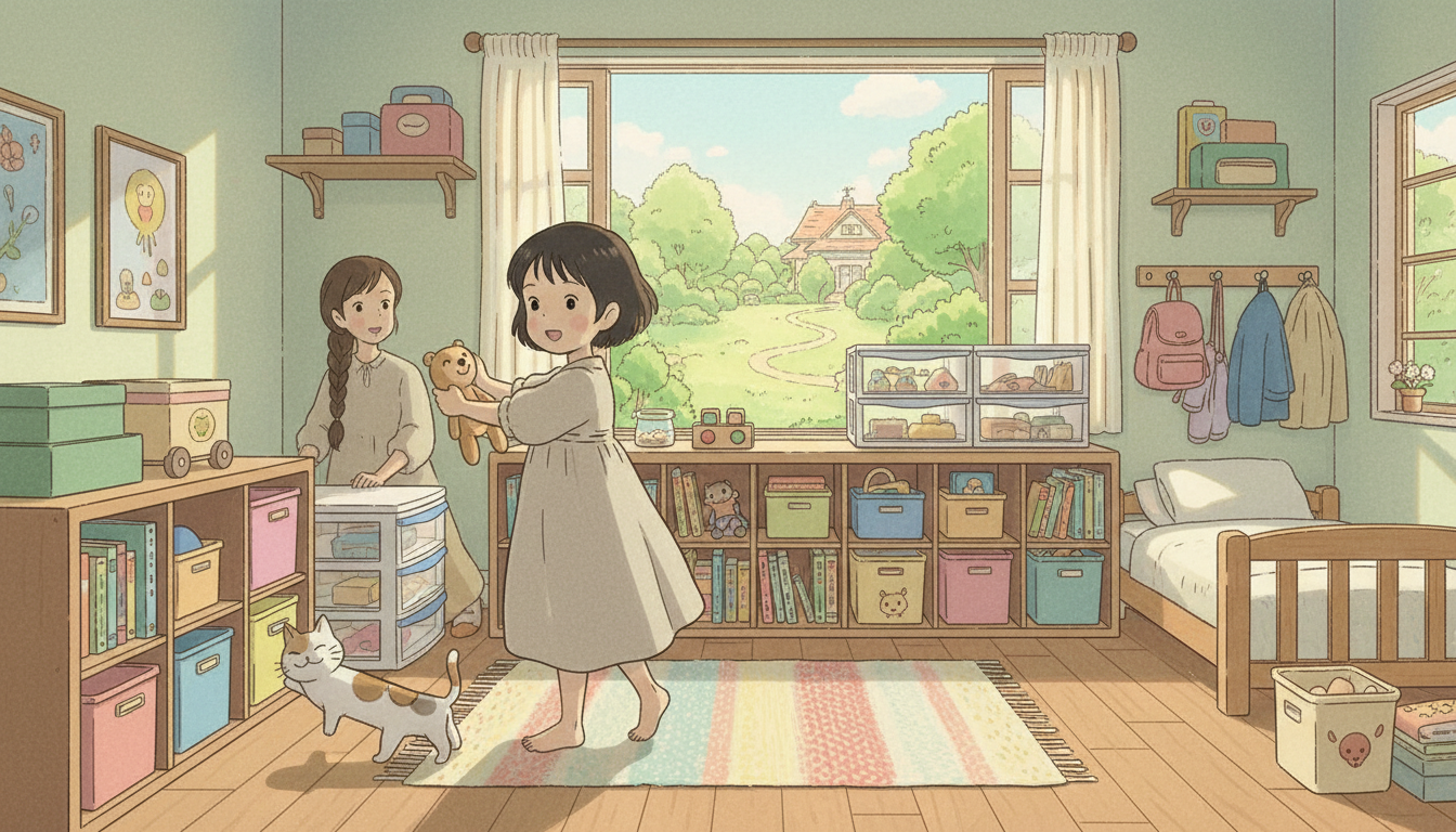 子どもの片付け習慣は性格ではなく仕組みと環境で決まる
