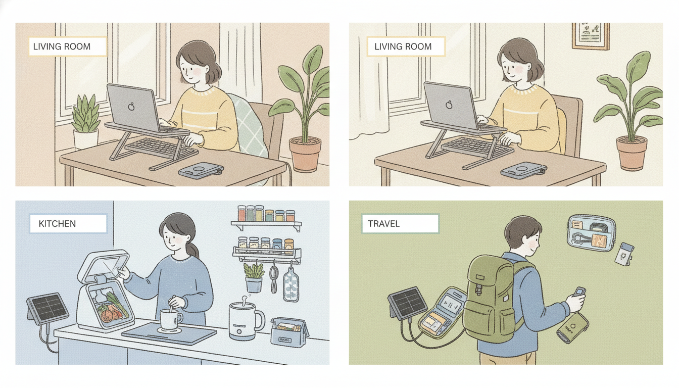 活用シーン別の便利グッズ