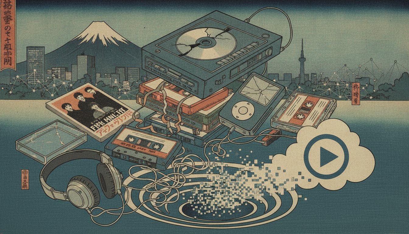 音楽に関する不要物の変化