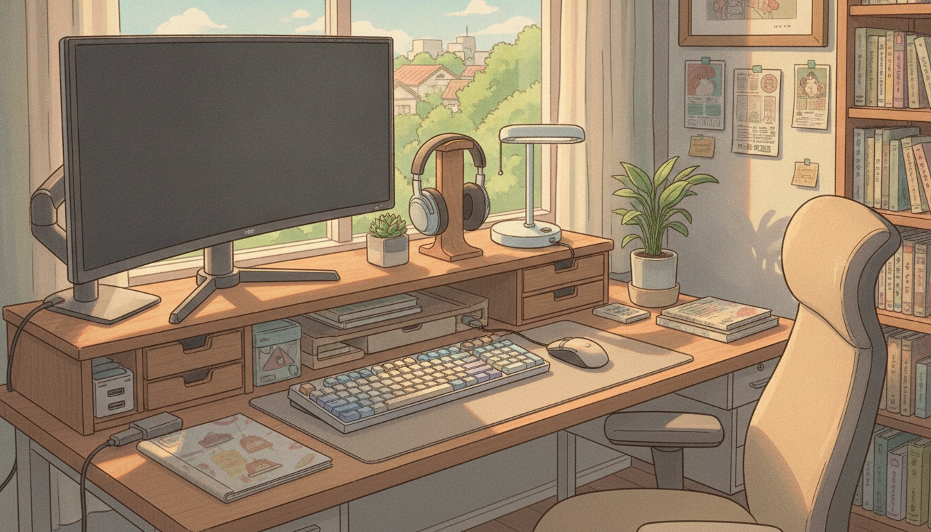 快適なデスク周りを作るためのアイテム